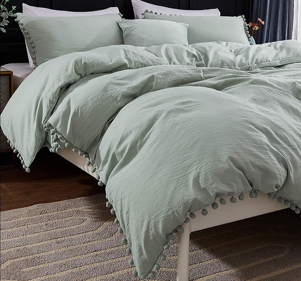Solid Color Bedding Set