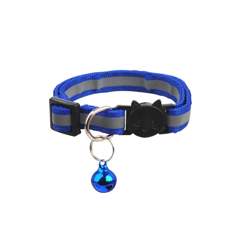 1Pc Pet Collar Reflective With Bell