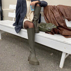 Knee-High Chelsea Boots