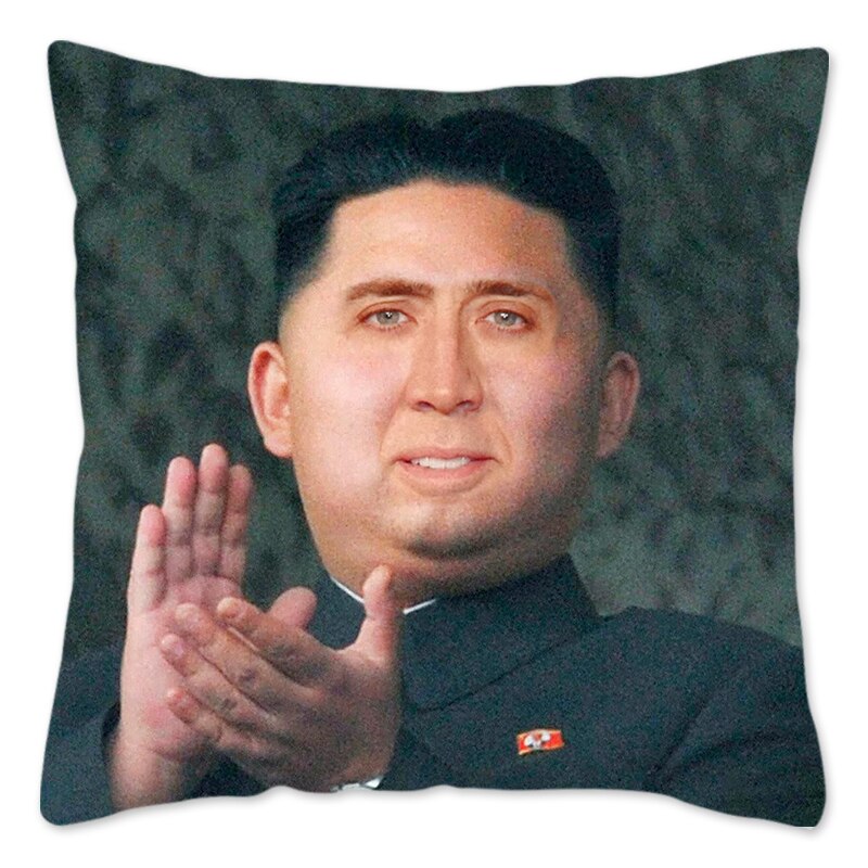 Nicolas Cage Face Pillow