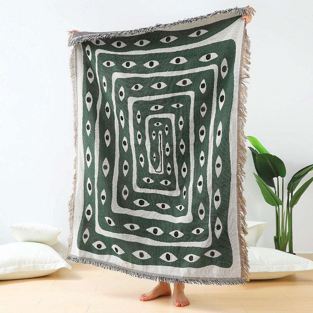 Eye Pattern Throw Blanket