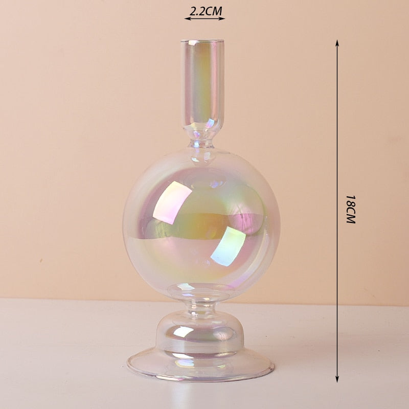 Aesthetic Glass Candle Holder