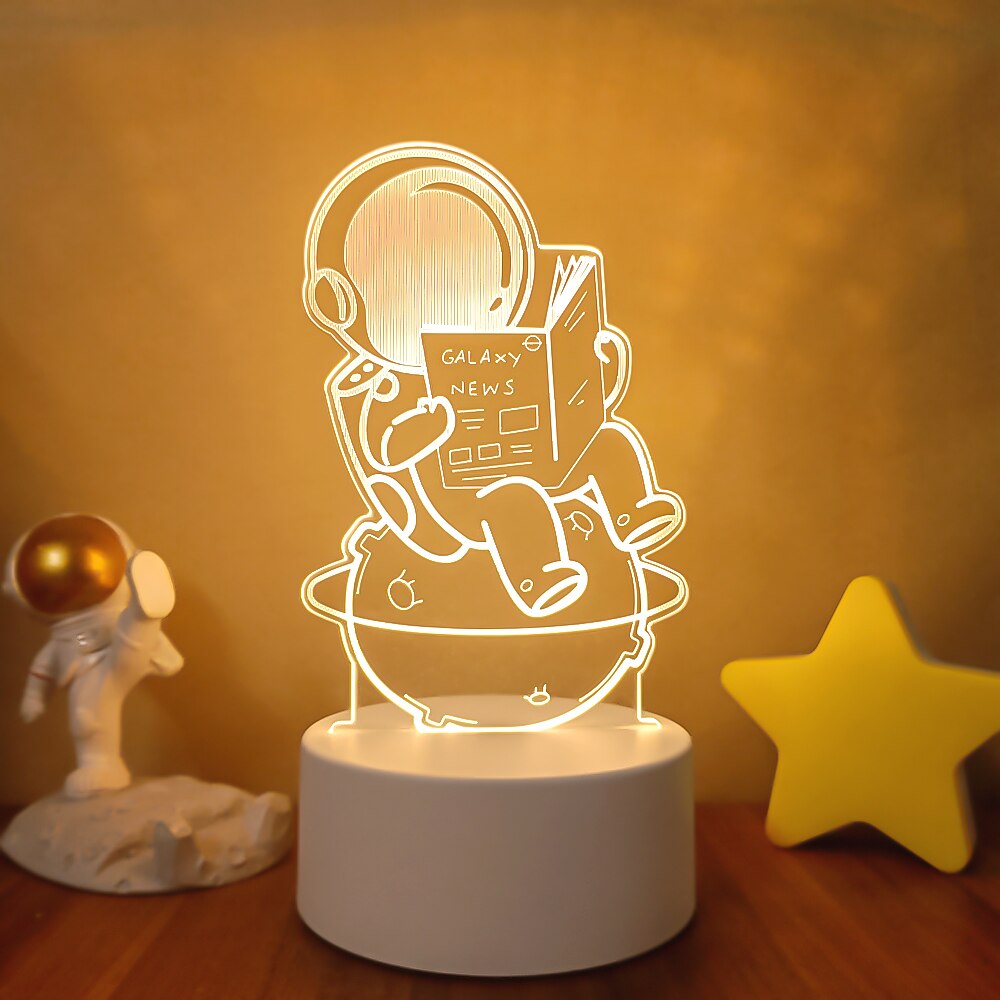 Astronaut LED Night Lamp