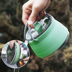 Portable Silicone Folding Kettle Outdoor Camping Teapot