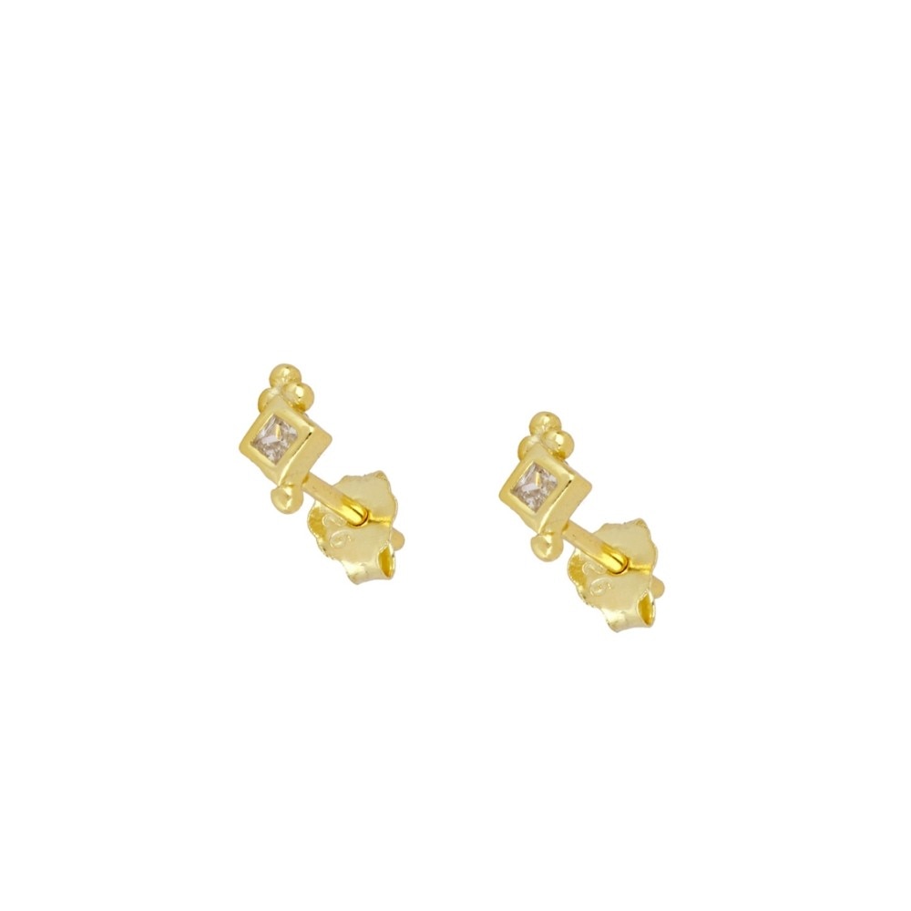 Gold Earrings Set