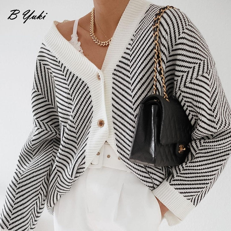 Oversized Loose Soft Knitted Cardigan