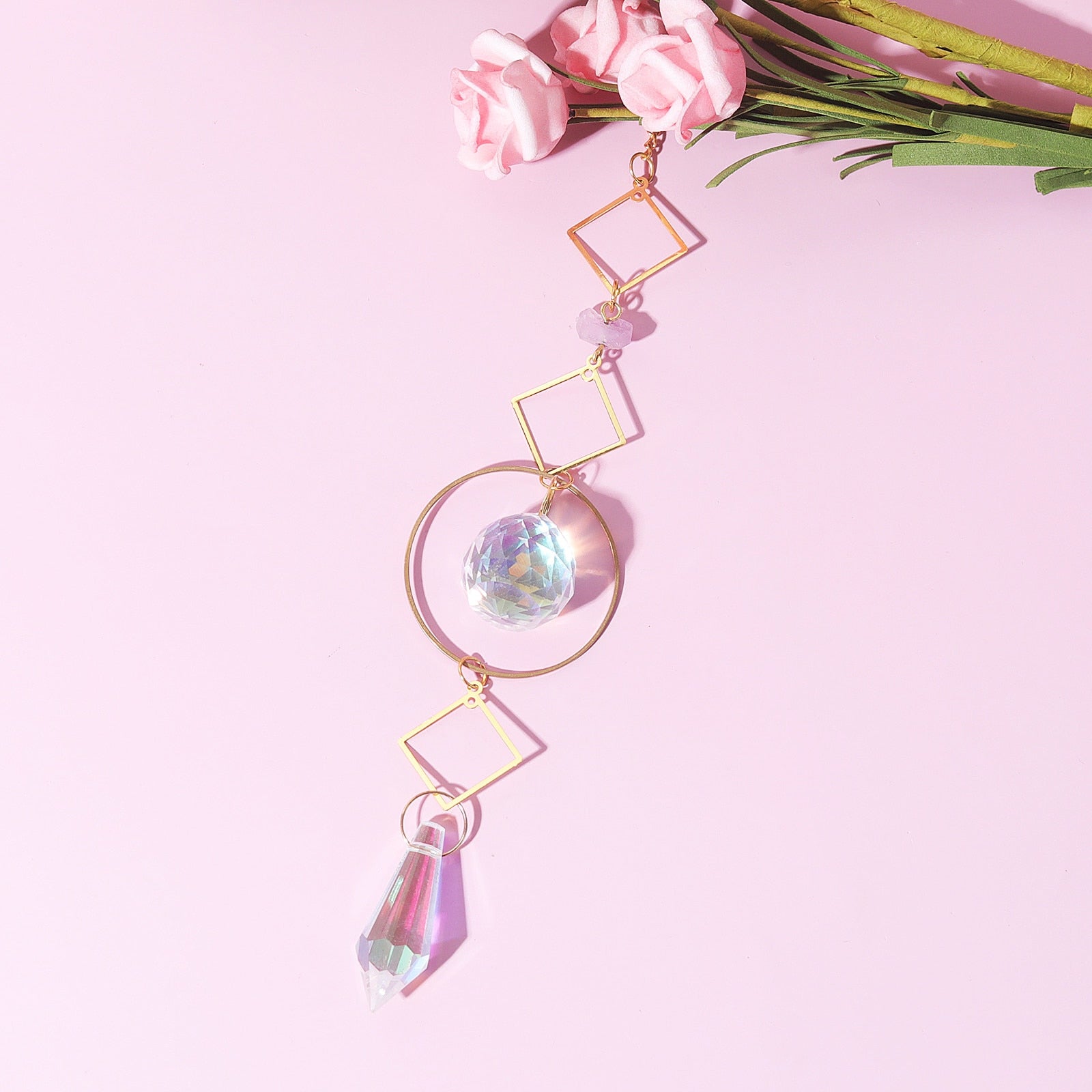 Suncatcher Hanging Crystal Prism