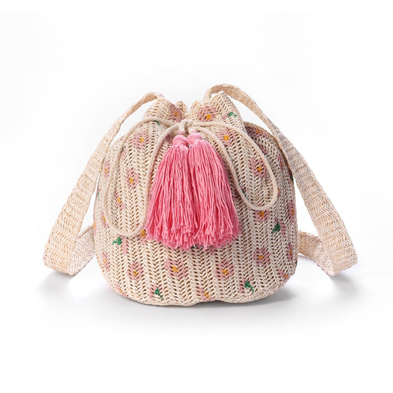 Neon Pink Wayuu Bag