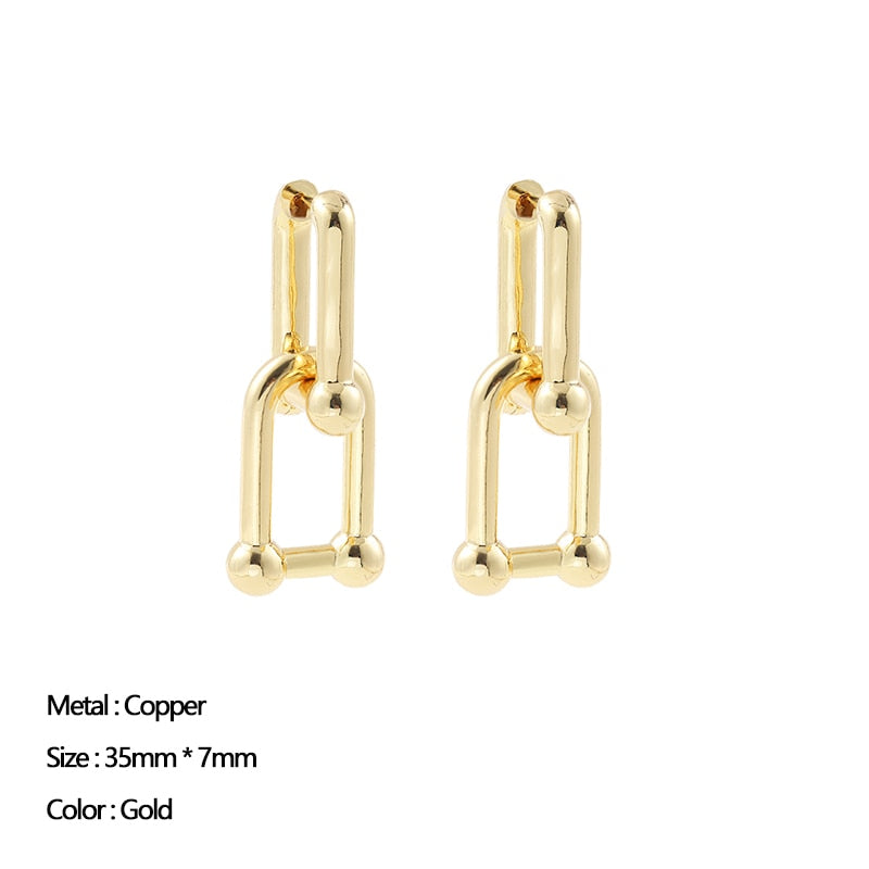 Classic Circle Hoop Earrings