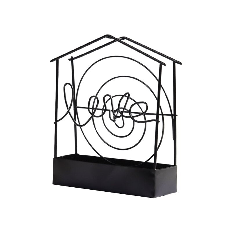 Gold Bird Cage Mosquito Coil Holder
