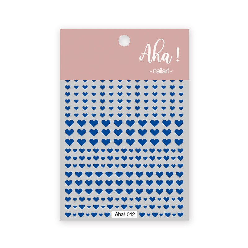 1 sheet Smile Nail Art 3D Stickers