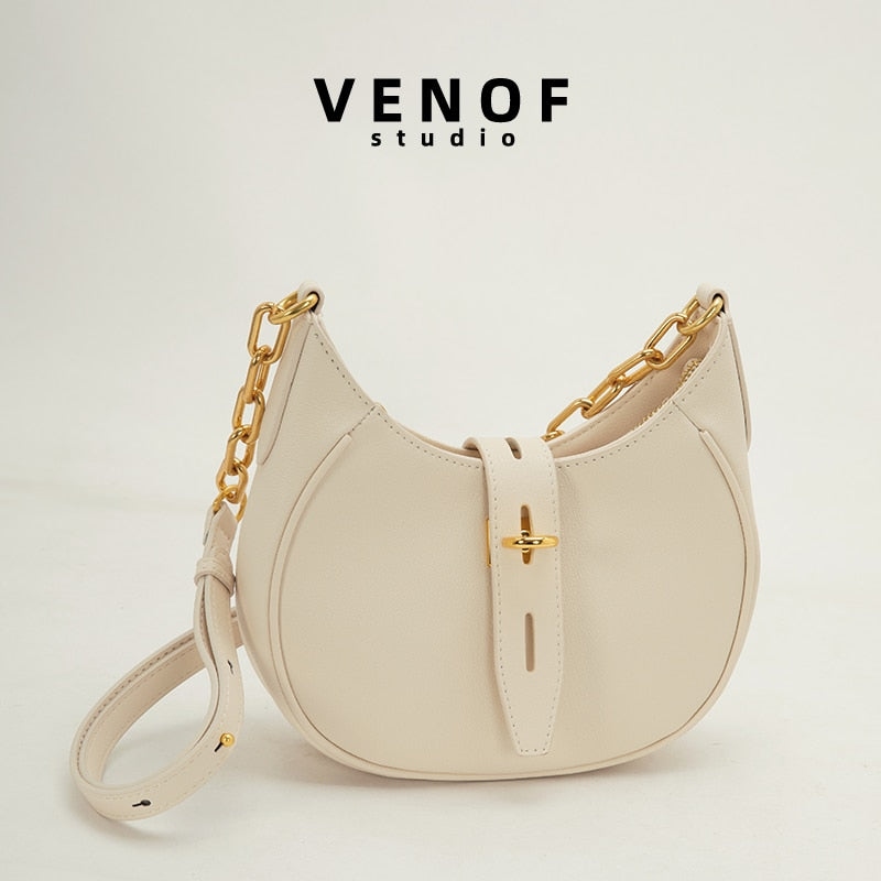 Small Saddle Leather Crossbody Bag
