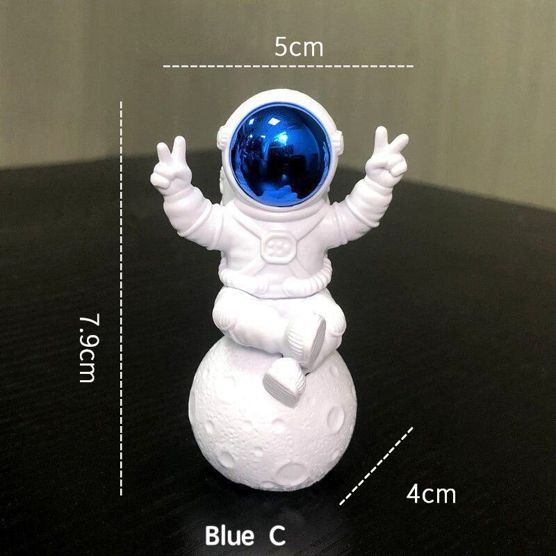 Resin astronaut decor