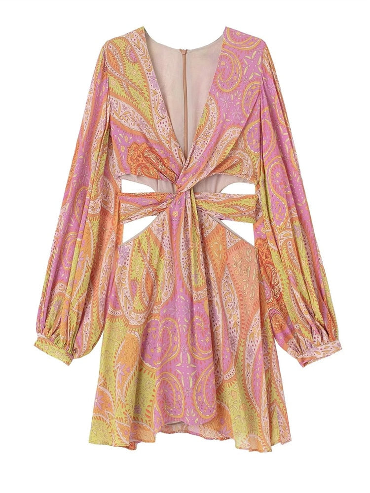 Floral Chiffon Dres