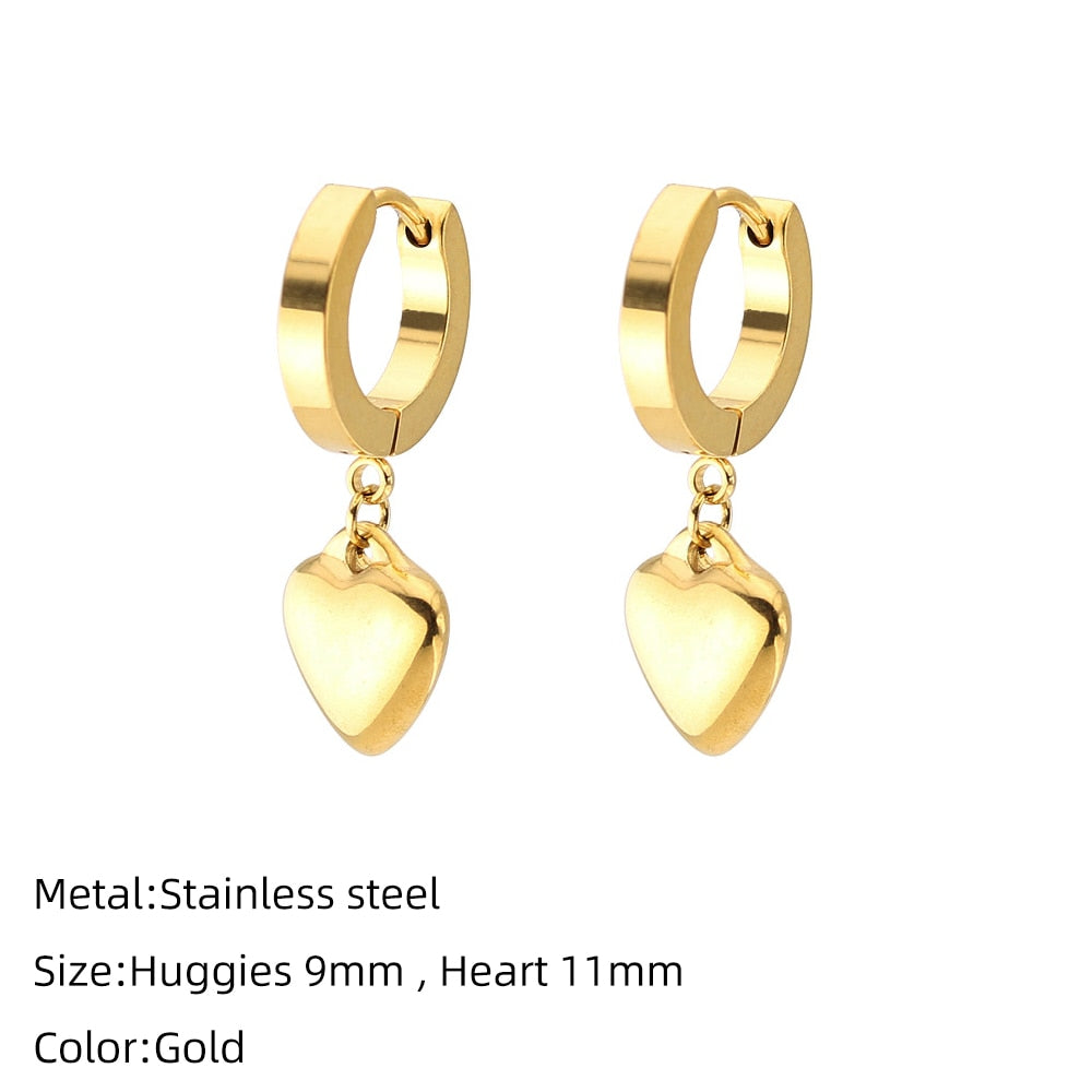 Classic Circle Hoop Earrings