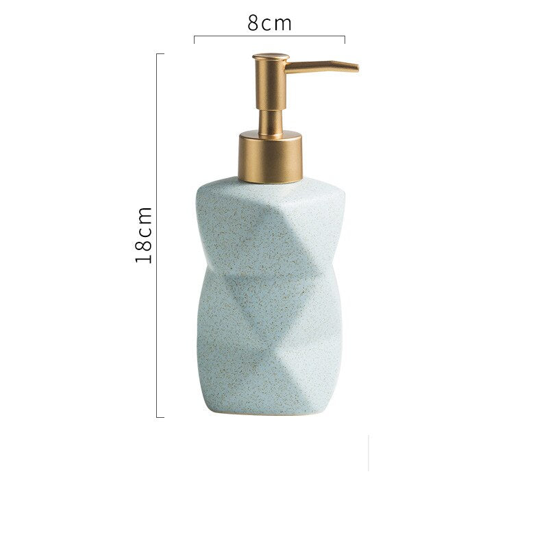 300ml Color Ceramic Soap Bottle