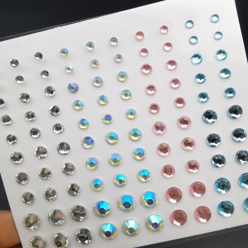 Mixed Size Diamond Stickers