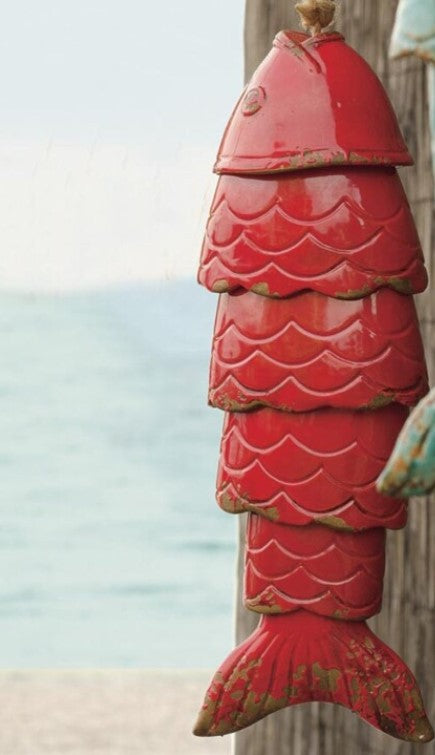 Koi Fish Wind Chime Pendant