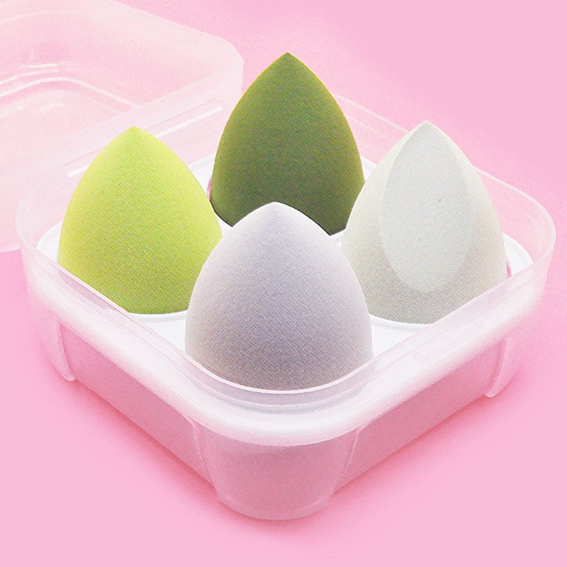 4pcs Makeup Sponge Powder Puff