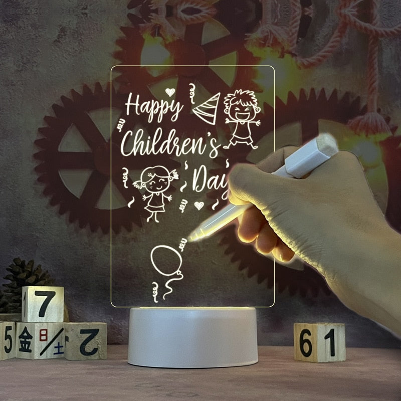 Christmas 3D Acrylic Night Light