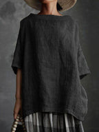Cotton Linen T Shirt