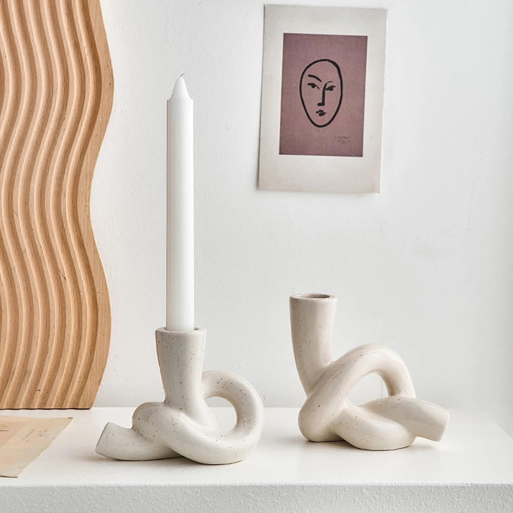 Ceramic Candle holders
