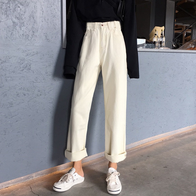 Wide Pants Cowboy Jeans