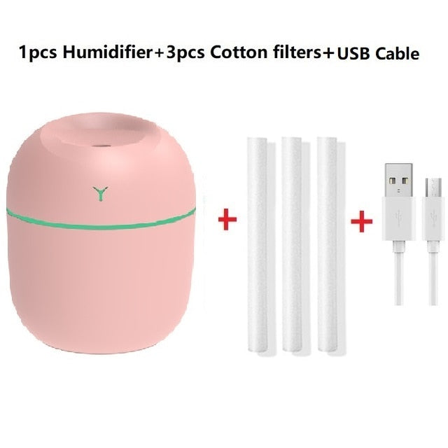 Mini Portable Ultrasonic Air Essential Oil Diffuser