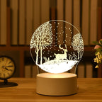 Christmas 3D Acrylic Night Light