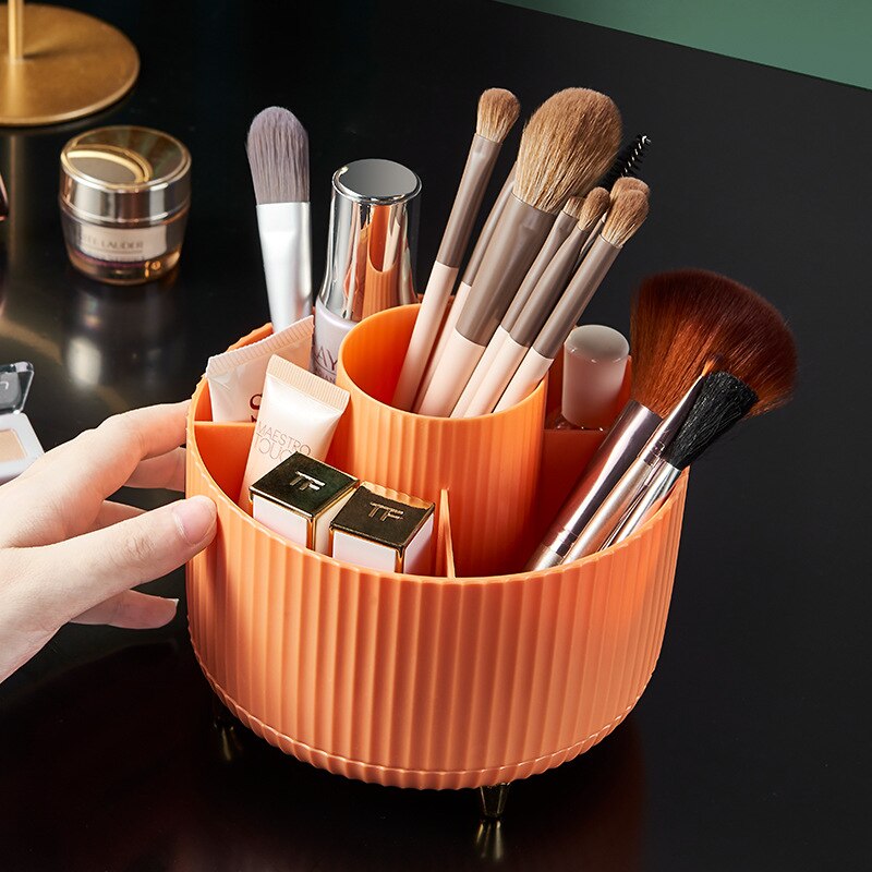 Makeup Brush Bucket Cosmetic Storage