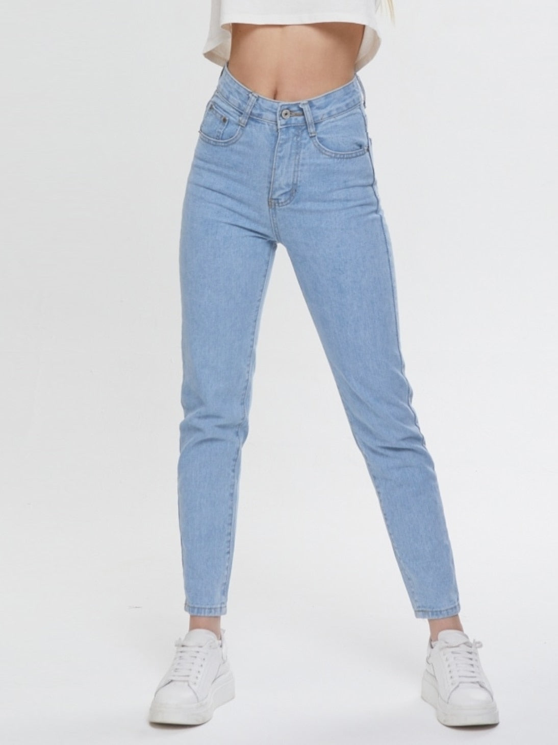 High Waist Denim Jeans
