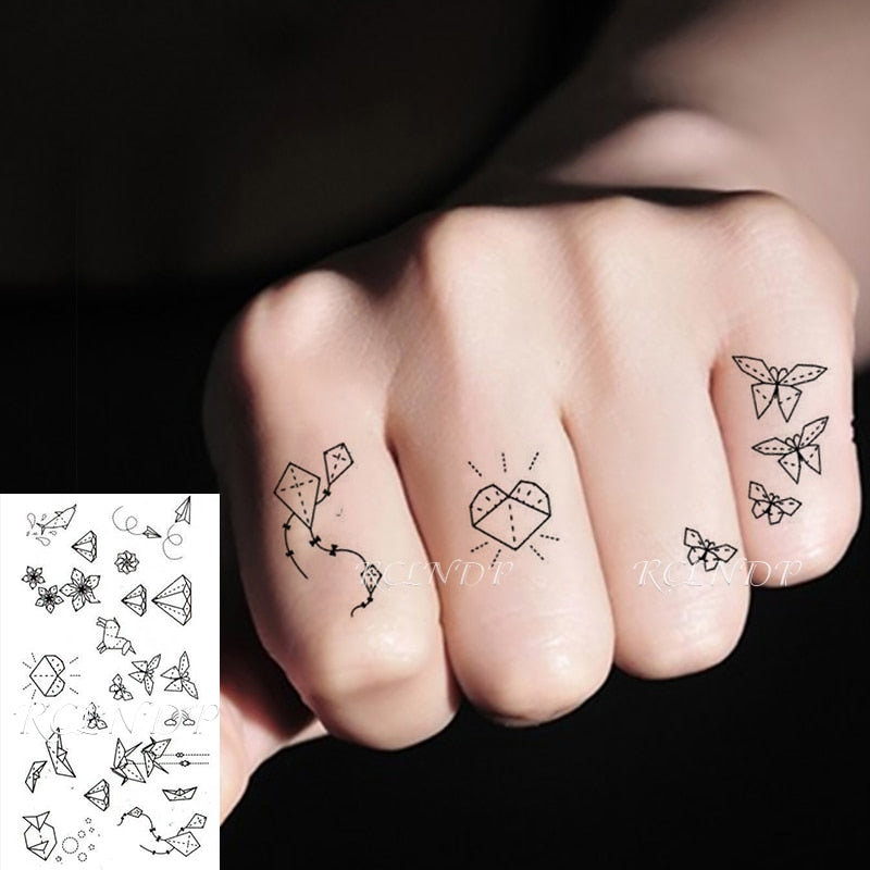 Smile Face Tattoo Sticker