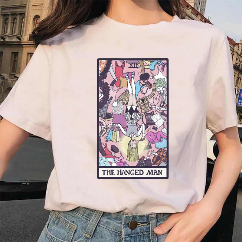 Tarot Card Funny Cartoon T-Shirt
