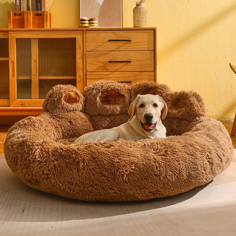 Bear Paw Shape Pet Bed