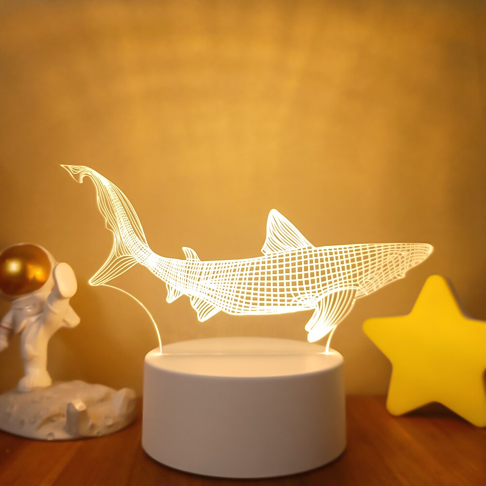 3D Acrylic USB Led Night Lamp