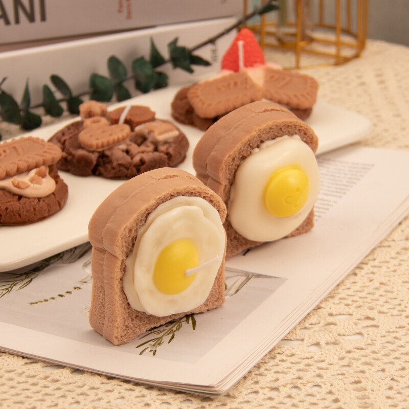 Fried Eggs on Toast Aromatherapy Candles
