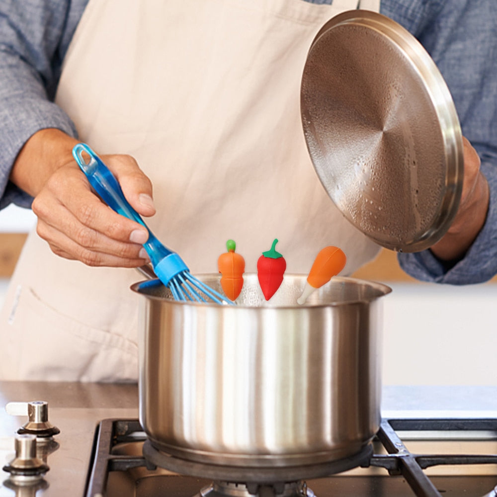 Silicone Pot Lid Anti-spill Heat-resistant