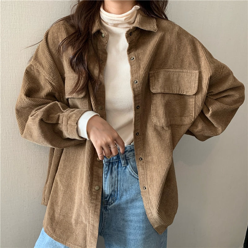Corduroy Oversize Jacket