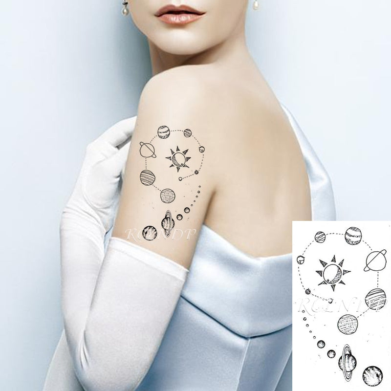 Smile Face Tattoo Sticker