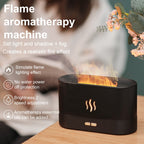 180ML USB  Simulation Flame Air Diffuser