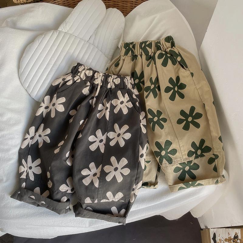 Cotton Harem Printed Pants