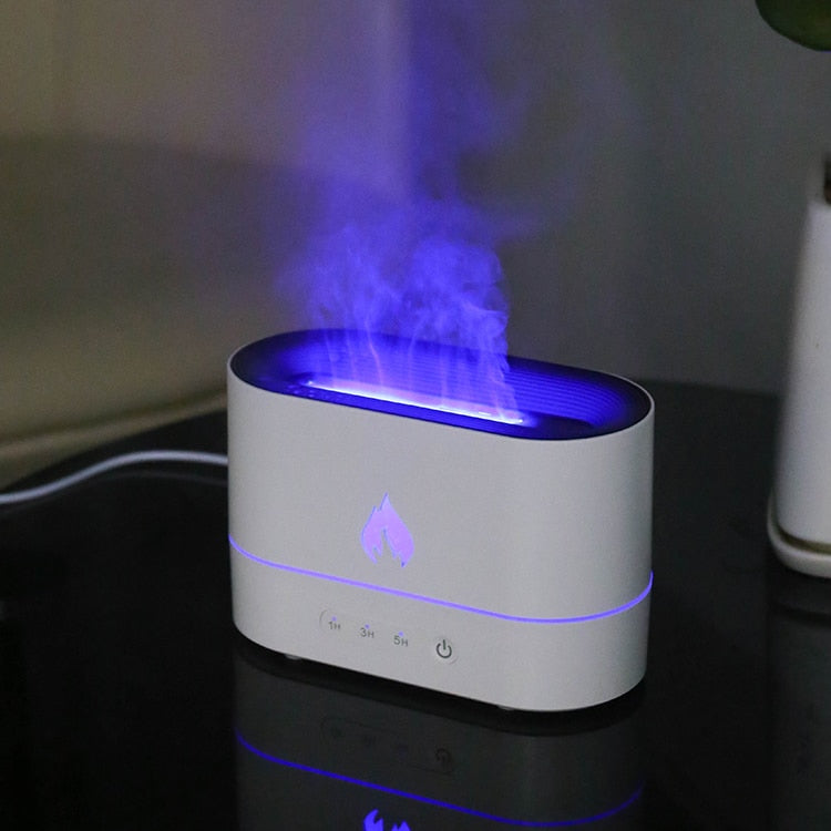 180ML USB  Simulation Flame Air Diffuser