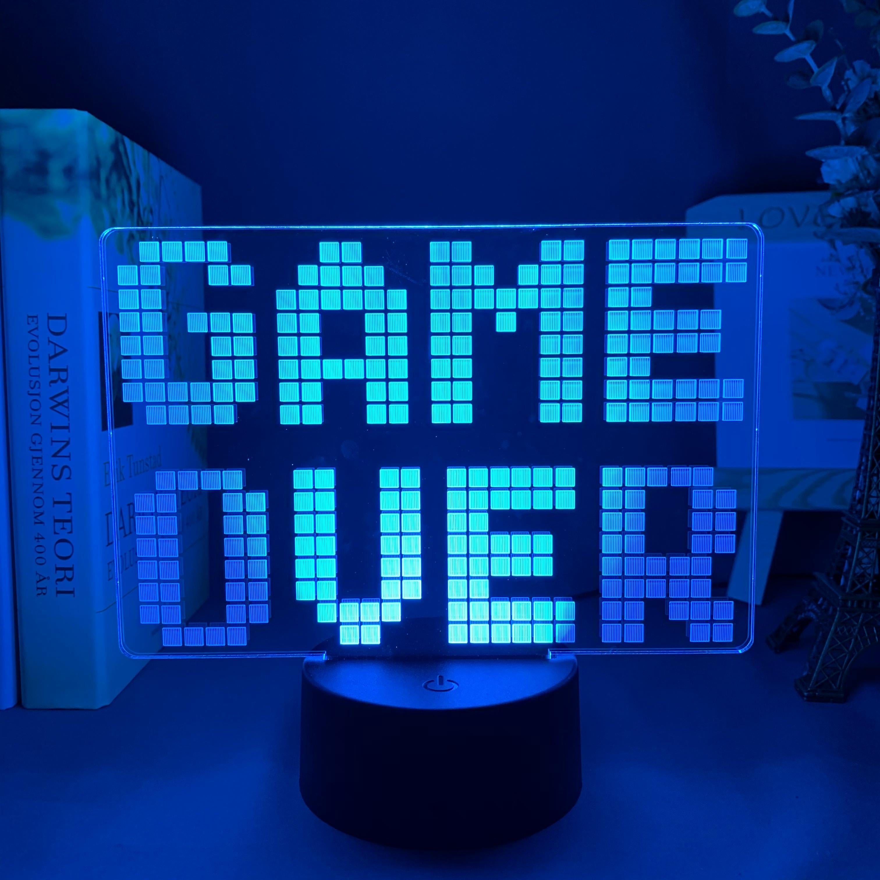 3D Gaming Night Light