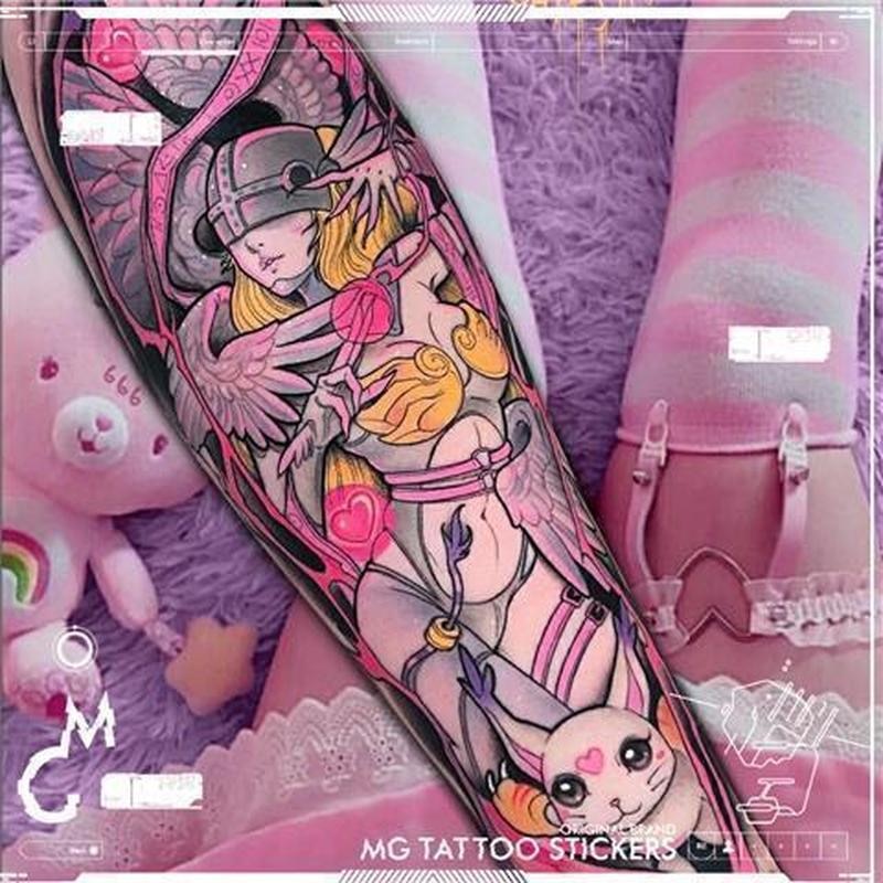 Vincent Van Gogh Waterproof Tattoo Sticker