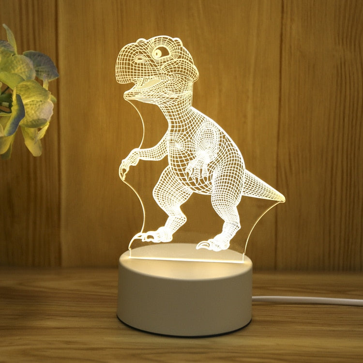 Christmas 3D Acrylic Night Light