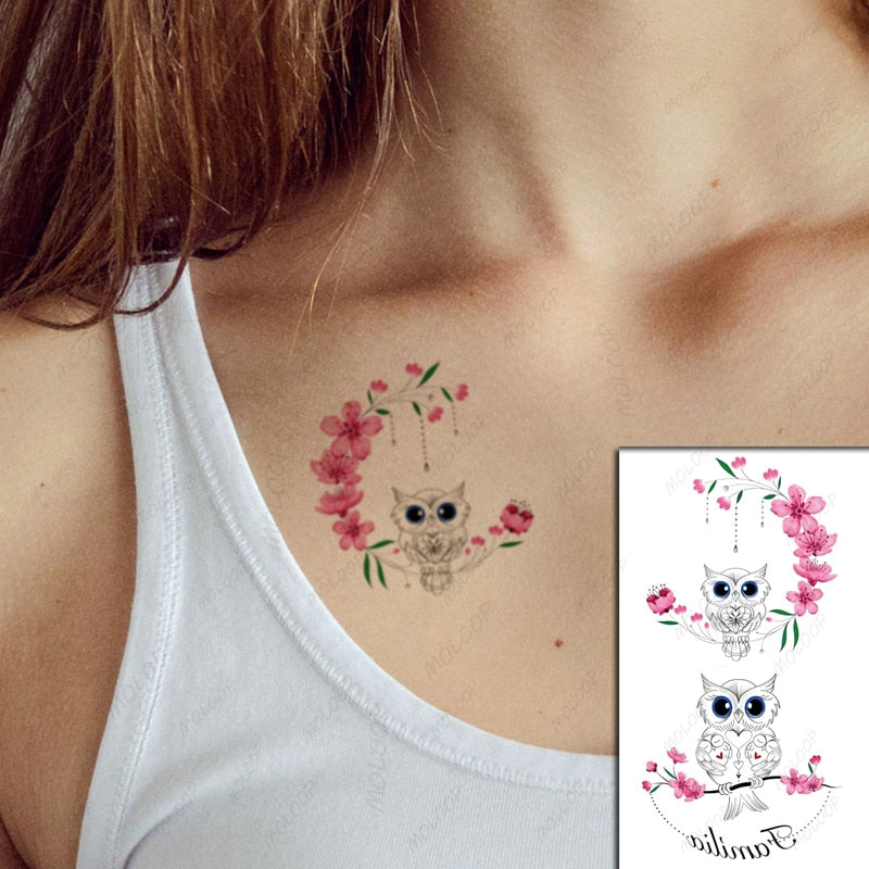 Waterproof SticketTattoo Red Heart