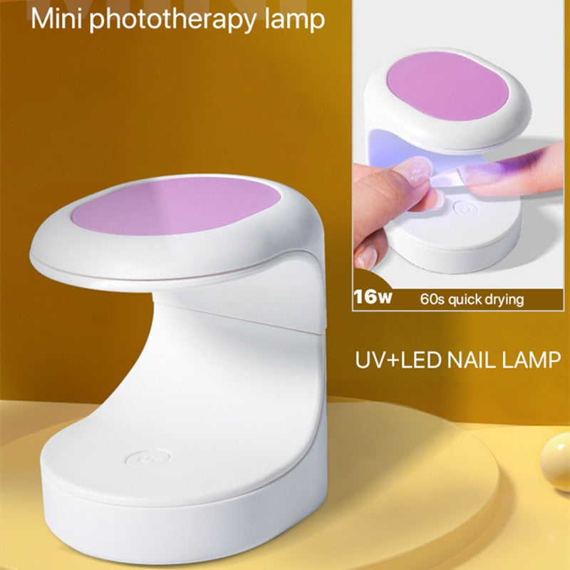 Mini Nail Dryer UV Lamp Manicure