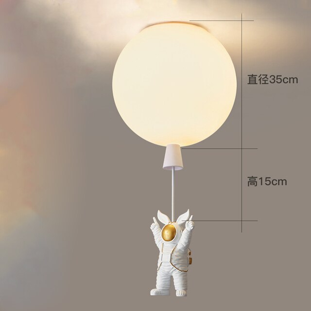 Nordic Astronaut Ballon LED Pendant Light