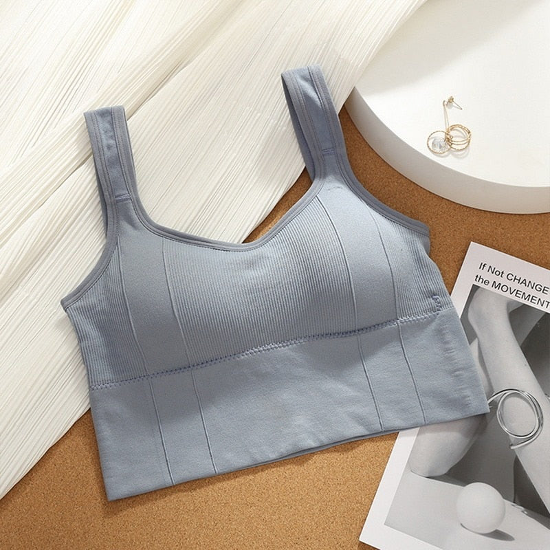 Breathable Sports Bra Crop Top