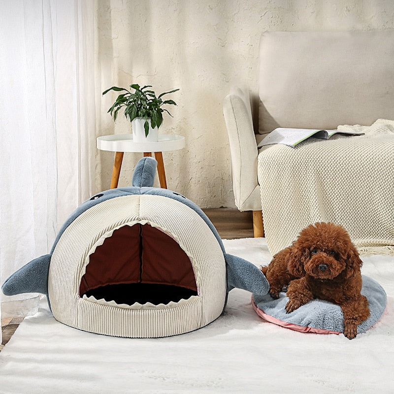 Shark Shaped Bed Pet